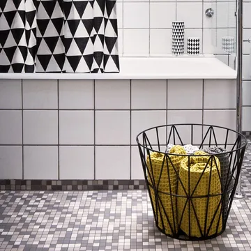 Panier Wire noir - petit 40x35 cm - Ferm Living