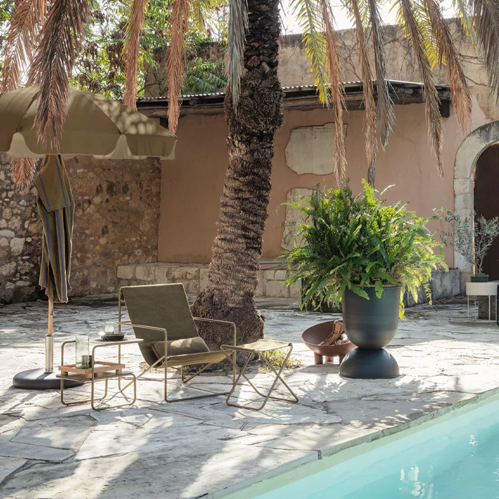 Parasol Lull, military olive Ferm Living