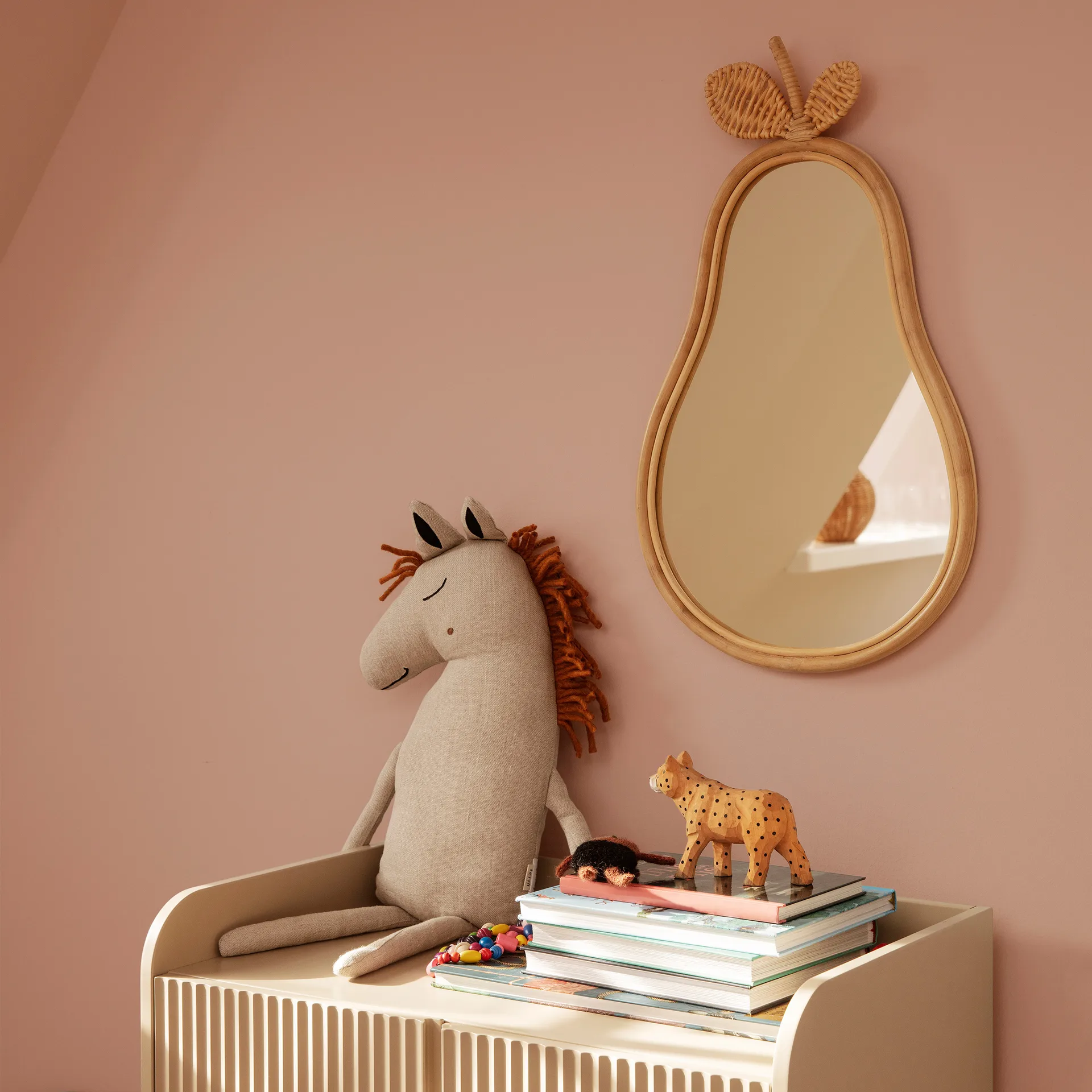 Pear Miroir 37x62 cm, Natural Ferm Living