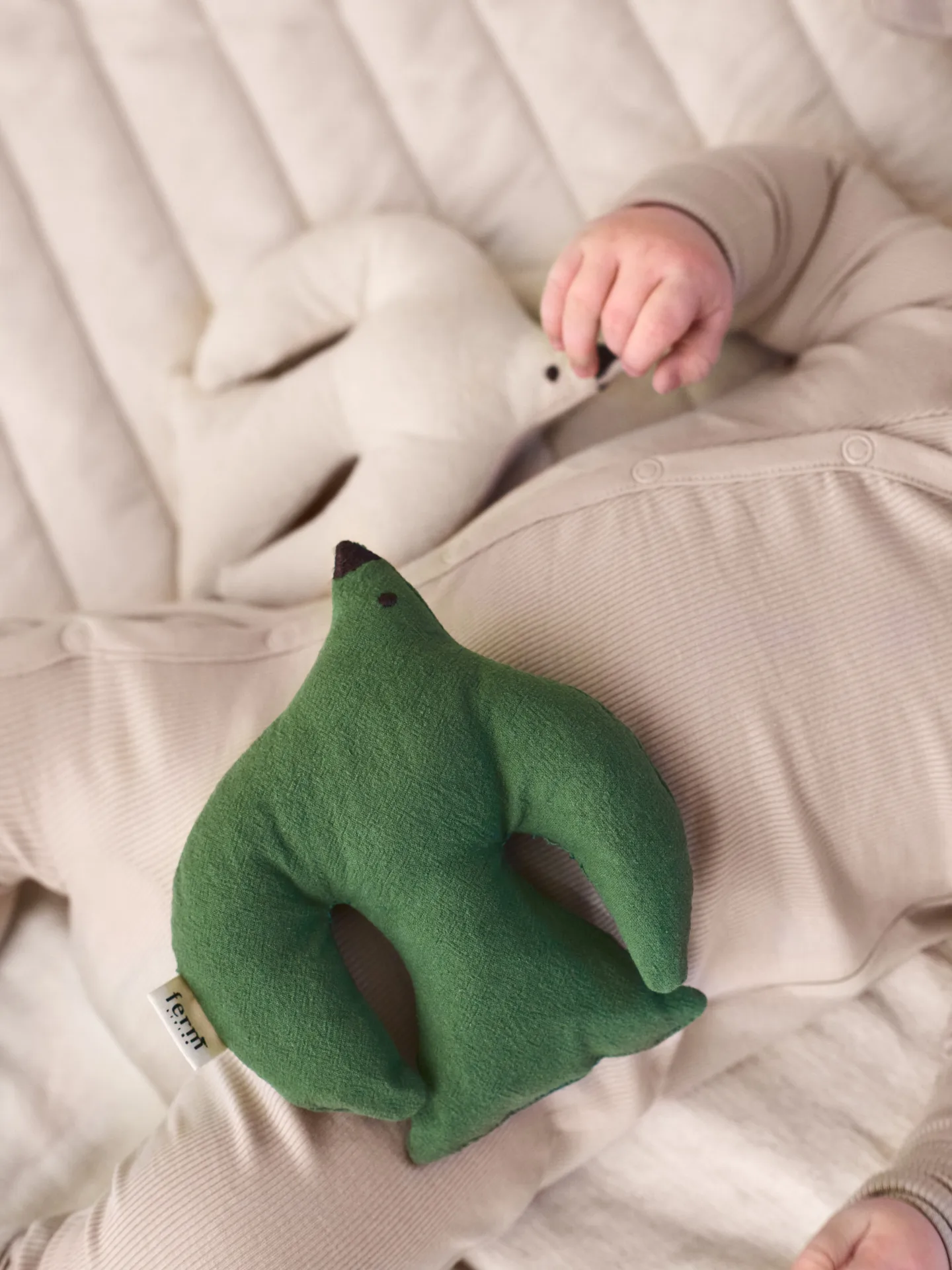 Peluche Swif bird, Artichoke green Ferm Living
