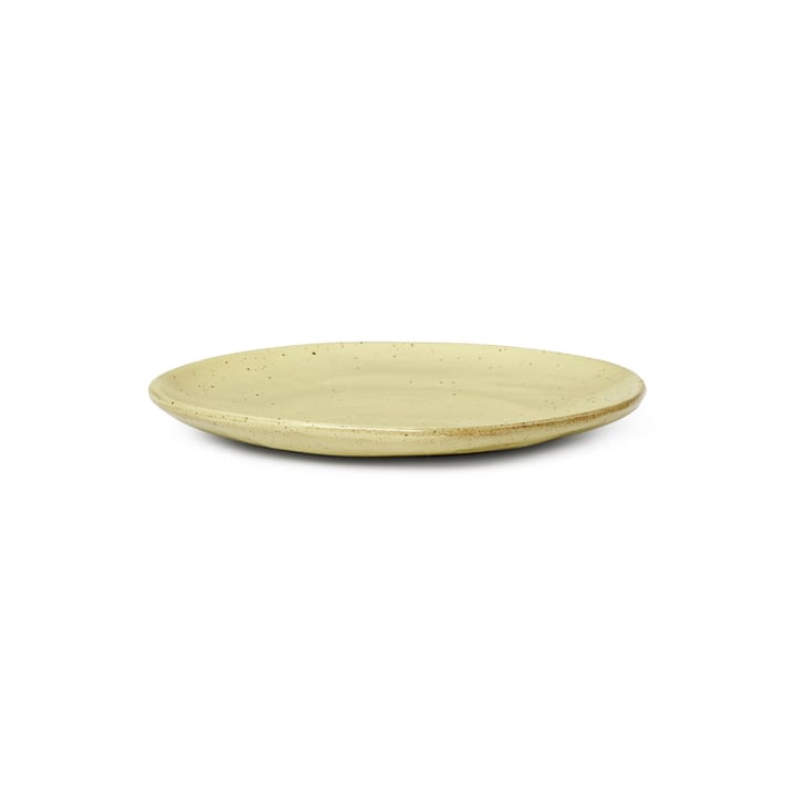 Petite assiette Flow 15 cm - Tacheté jaune - Ferm LIVING