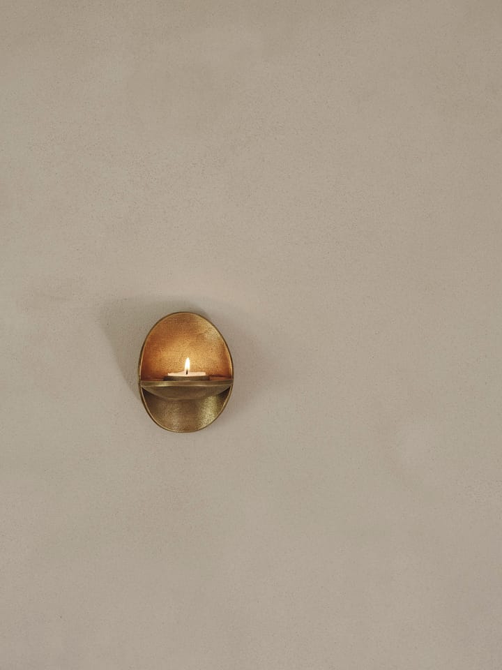 Photophore mur Agapé, Brass finish Ferm Living