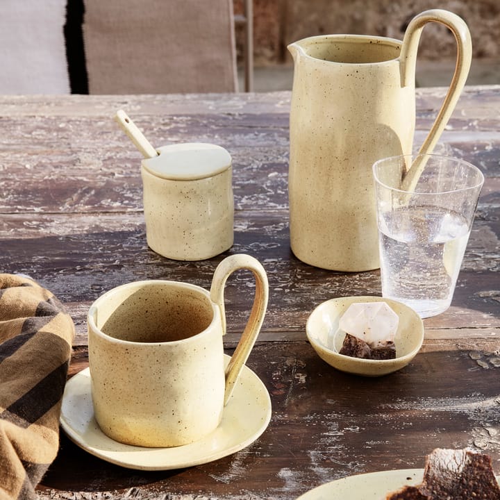 Pichet Flow 1 L, Tacheté jaune Ferm Living