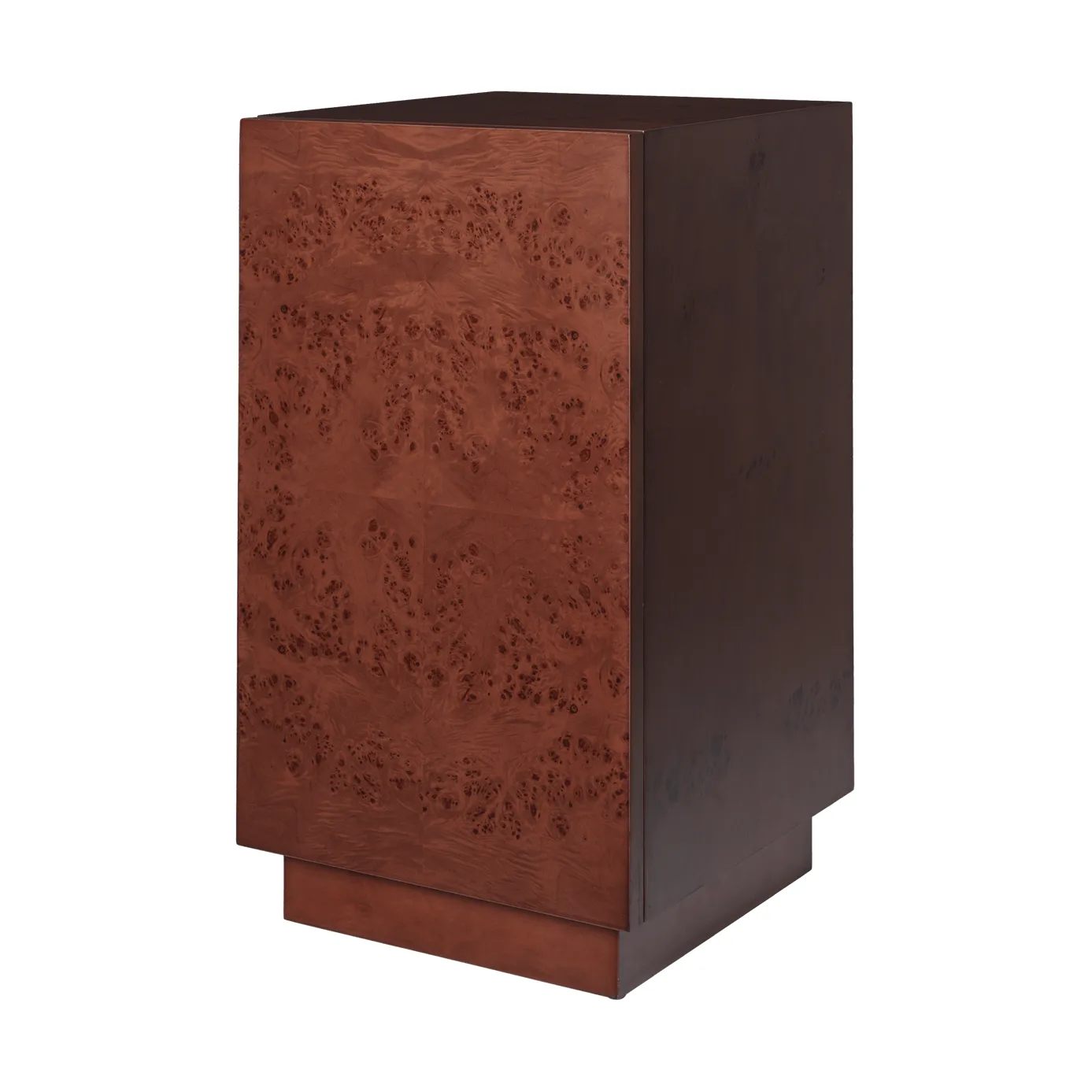 Piédestal Burl Side Table, Teint foncé Ferm Living