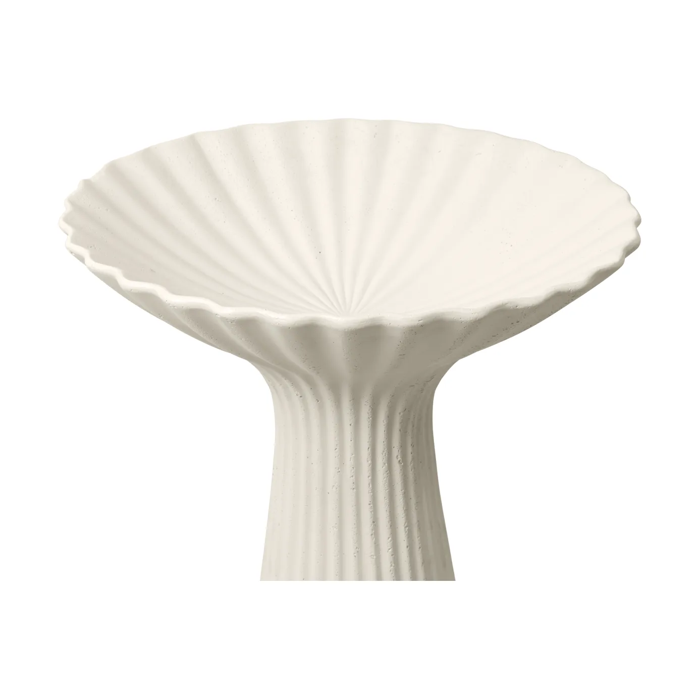 Piédestal Fountain, Ivory,75 cm Ferm Living
