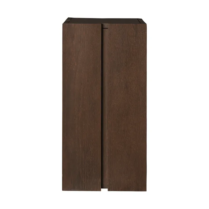 Piédestal Parcel - Dark stained, 30x30x60 cm - Ferm Living