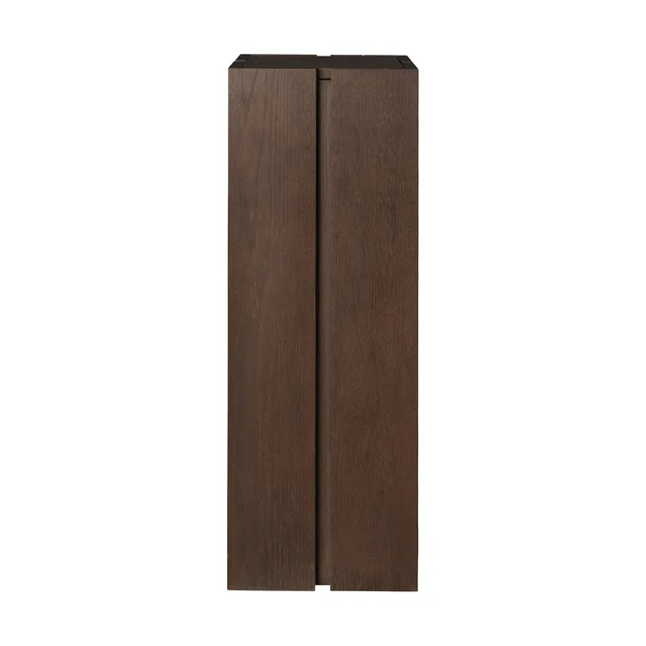 Piédestal Parcel - Dark stained, 30x30x90 cm - Ferm Living