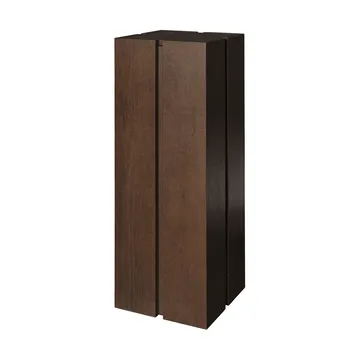 Piédestal Parcel - Dark stained, 30x30x90 cm - Ferm Living