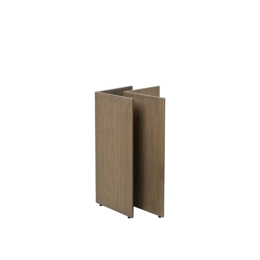 Pieds de table Mingle lot de 2, oak dark stained, w48 Ferm Living