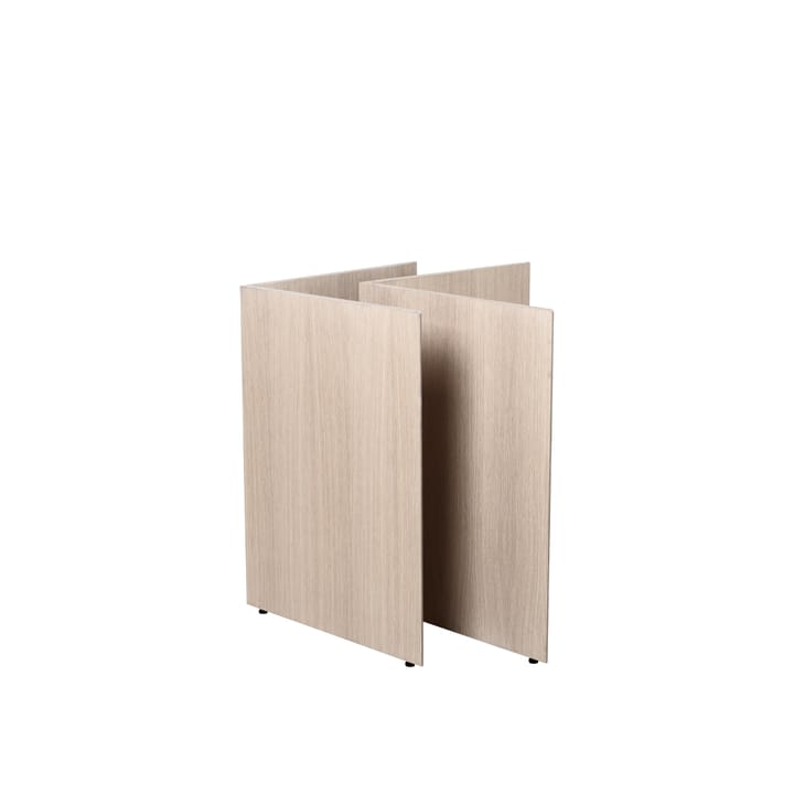 Pieds de table Mingle lot de 2 - oak natural veneer, w68 - Ferm LIVING