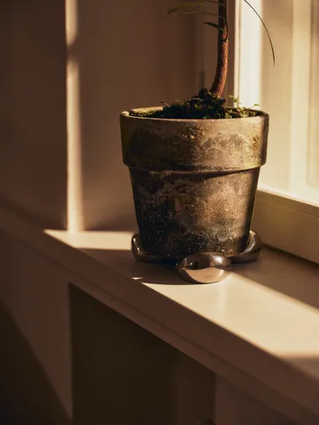 Pieds pour pot de fleurs Nube lot de 4 - Argent - Ferm Living