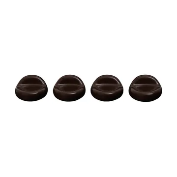Pieds pour pot de fleurs Nube lot de 4 - Carob brown - Ferm Living