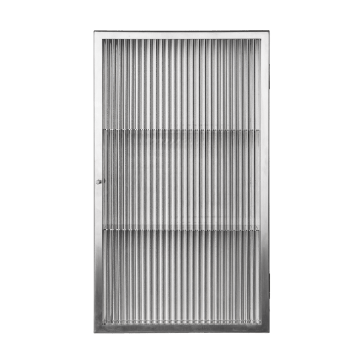 Placard mural Haze - Reeded glass - stainless steel - Ferm Living