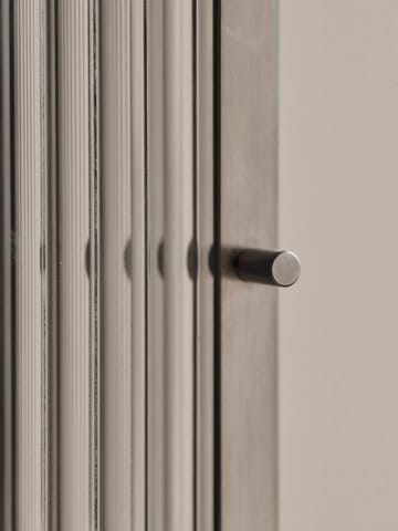 Placard mural Haze - Reeded glass - stainless steel - Ferm Living