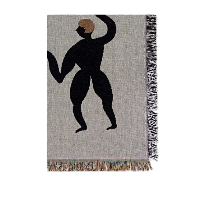 Plaid Free tapestry 120x170 cm - Grey - ferm LIVING