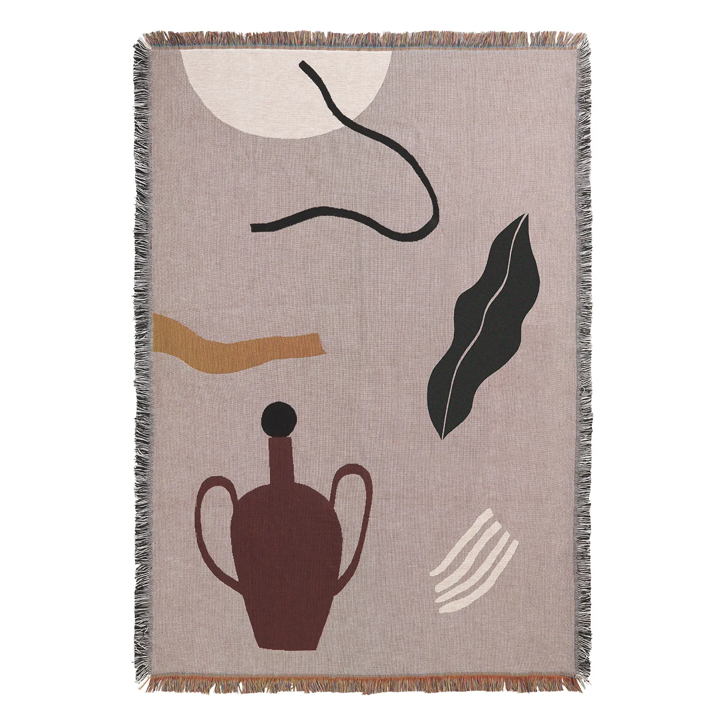 Plaid Mirage 120x170 cm, Grey Ferm Living