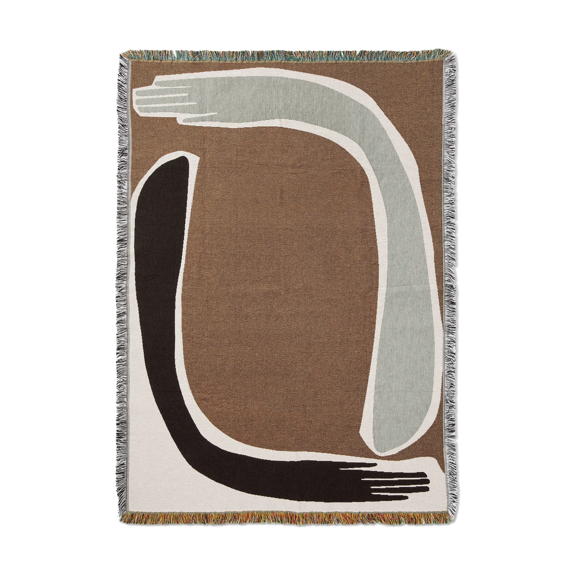 Plaid Pose Tapestry 120x170 cm, Coffee Ferm Living