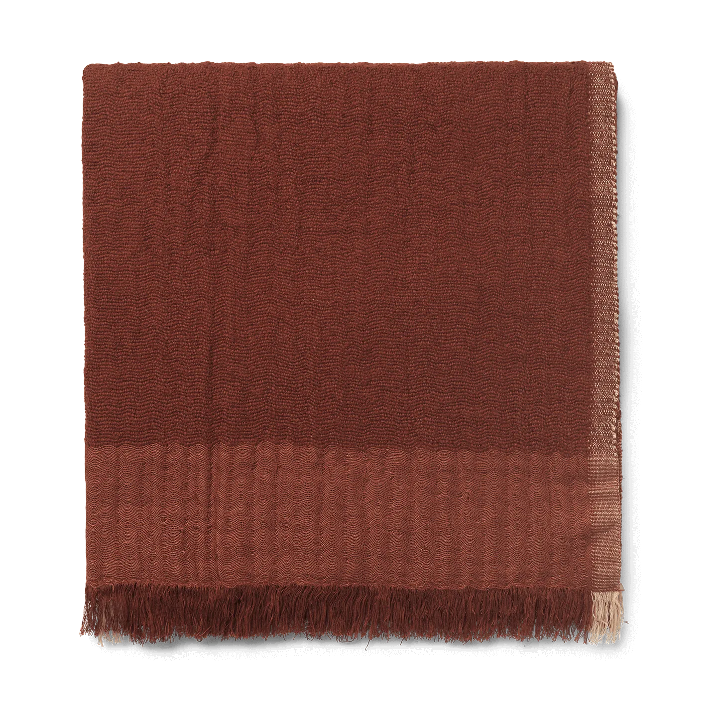 Plaid Weaver 120x170 cm, Marron rouge Ferm Living