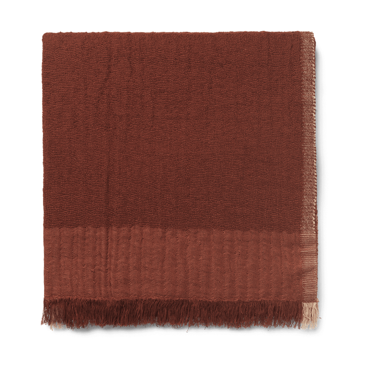 Plaid Weaver 120x170 cm - Marron rouge - ferm LIVING