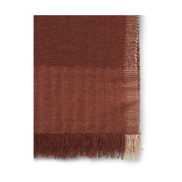 Plaid Weaver 120x170 cm - Marron rouge - ferm LIVING