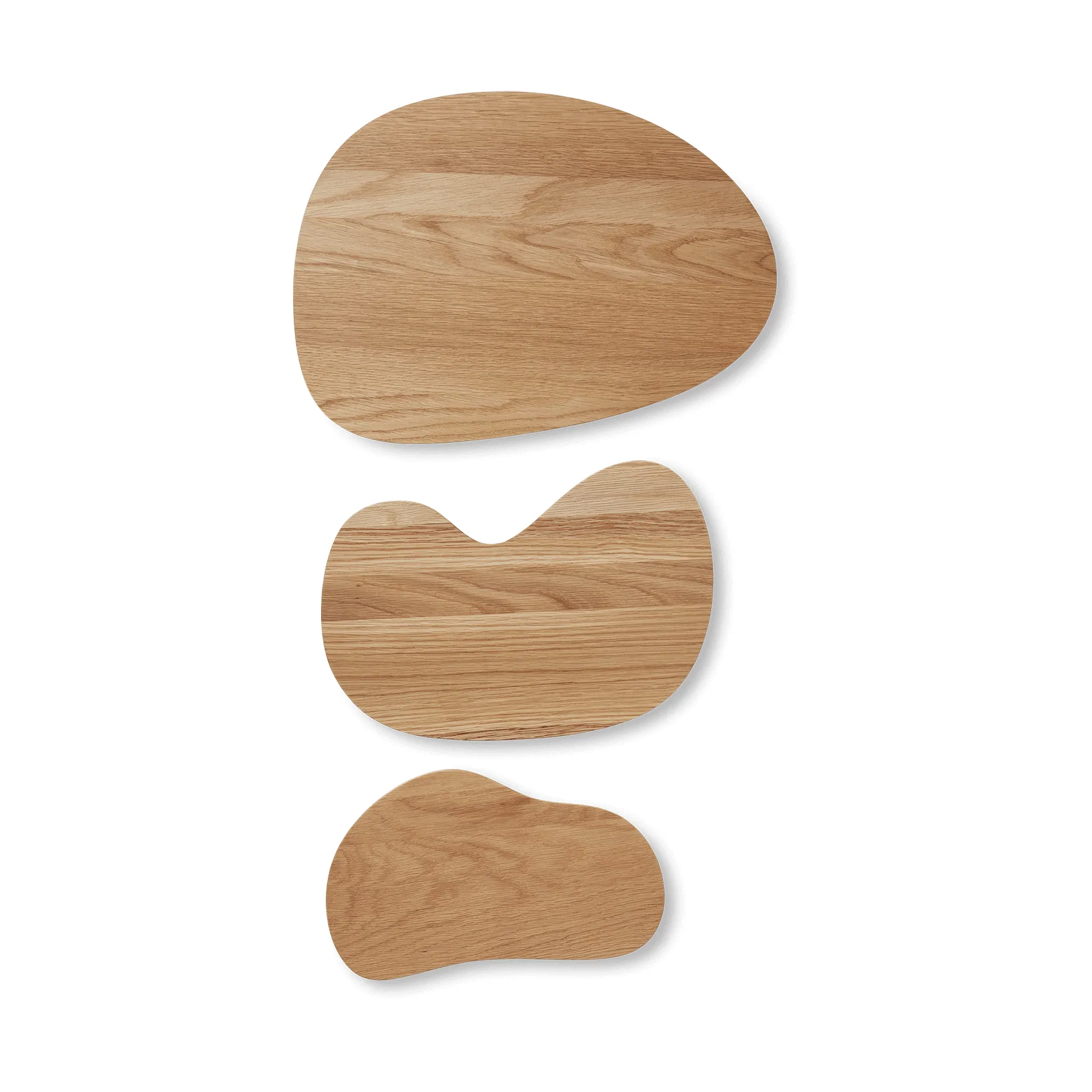 Planche à découper Cairn 3 pièces, Oak Ferm Living