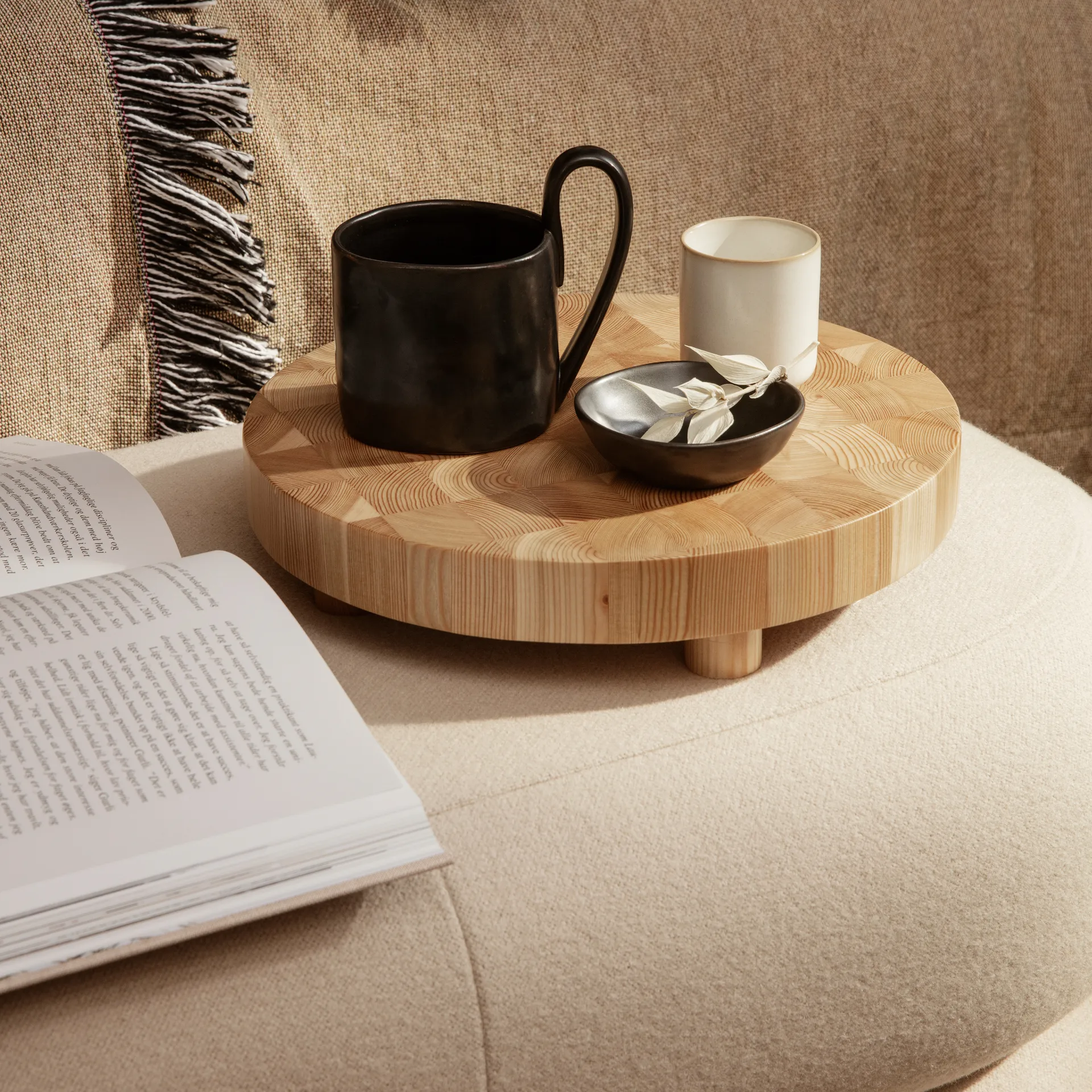 Planche à découper Chess ronde, Small Ø30 cm Ferm Living