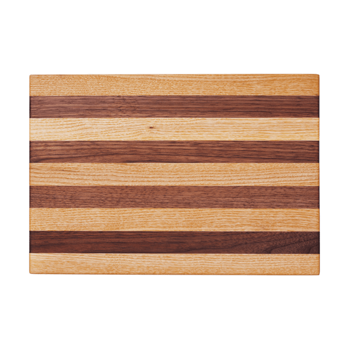 Planche à découper Stribe bold 25x36 cm, Walnut-oak Ferm Living
