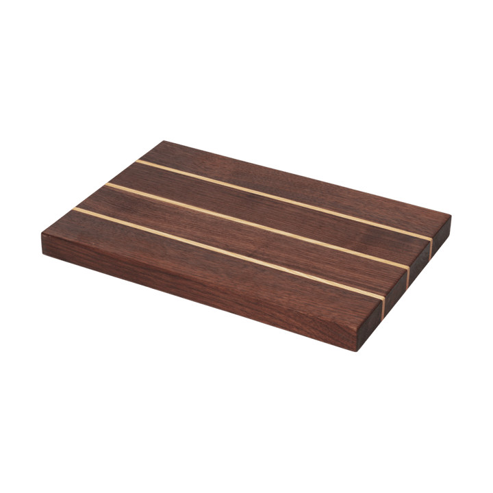 Planche à découper Stribe fine 25x36 cm - Walnut-ash - Ferm Living