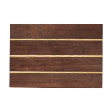 Planche à découper Stribe fine 25x36 cm - Walnut-ash - Ferm Living