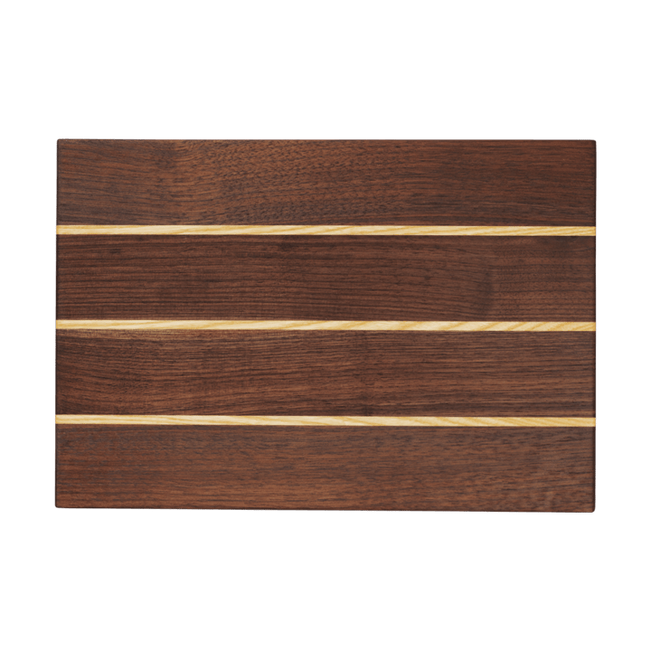 Planche à découper Stribe fine 25x36 cm, Walnut-ash Ferm Living