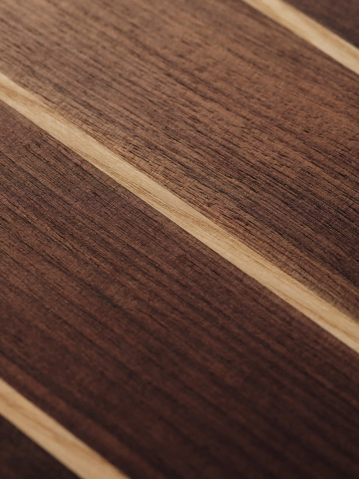 Planche à découper Stribe fine 25x36 cm, Walnut-ash Ferm Living