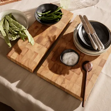 Planche à découperChess rectangulaire - Large 25x40 cm - Ferm Living