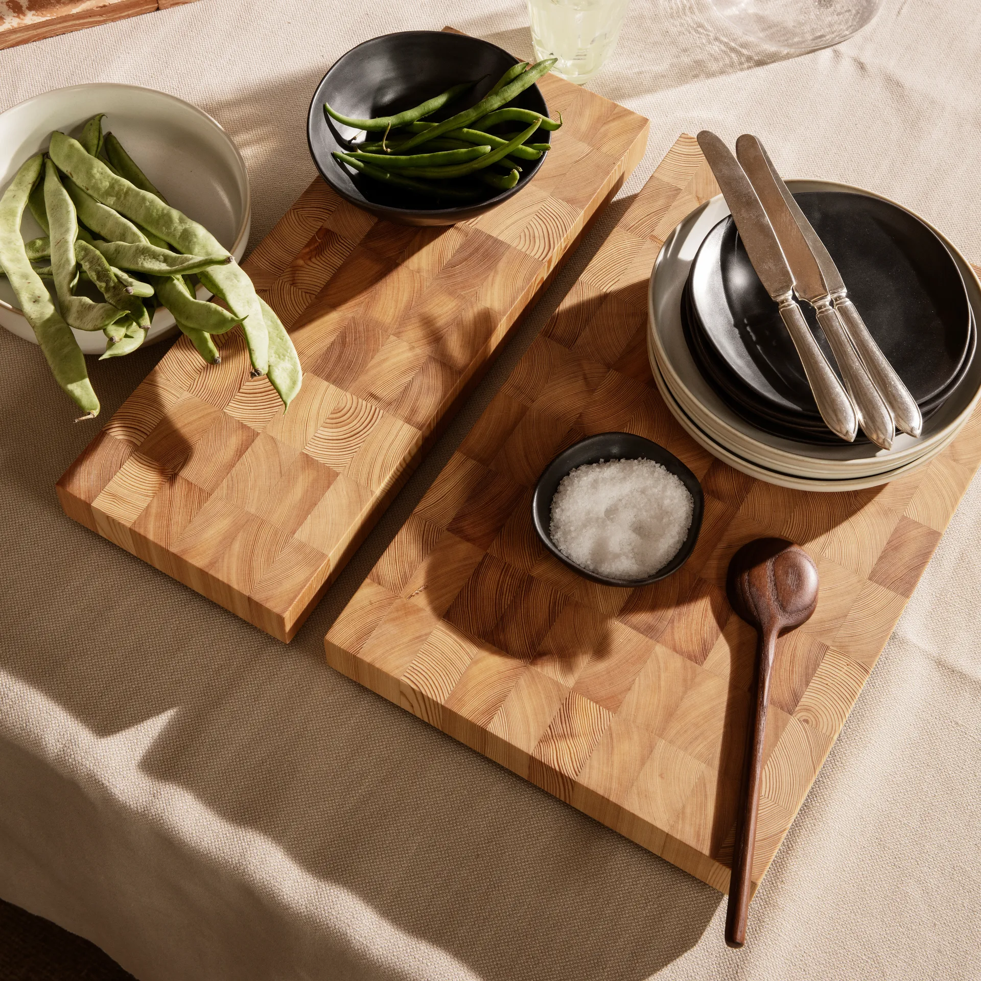 Planche à découperChess rectangulaire, Small 15x40 cm Ferm Living