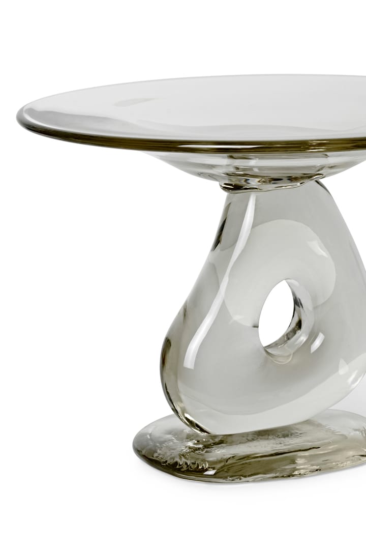 Plat Damo glass centerpiece, Clear Ferm Living