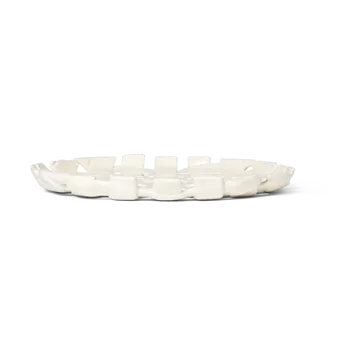 Plat Plait Ø30 cm - Off white - Ferm Living