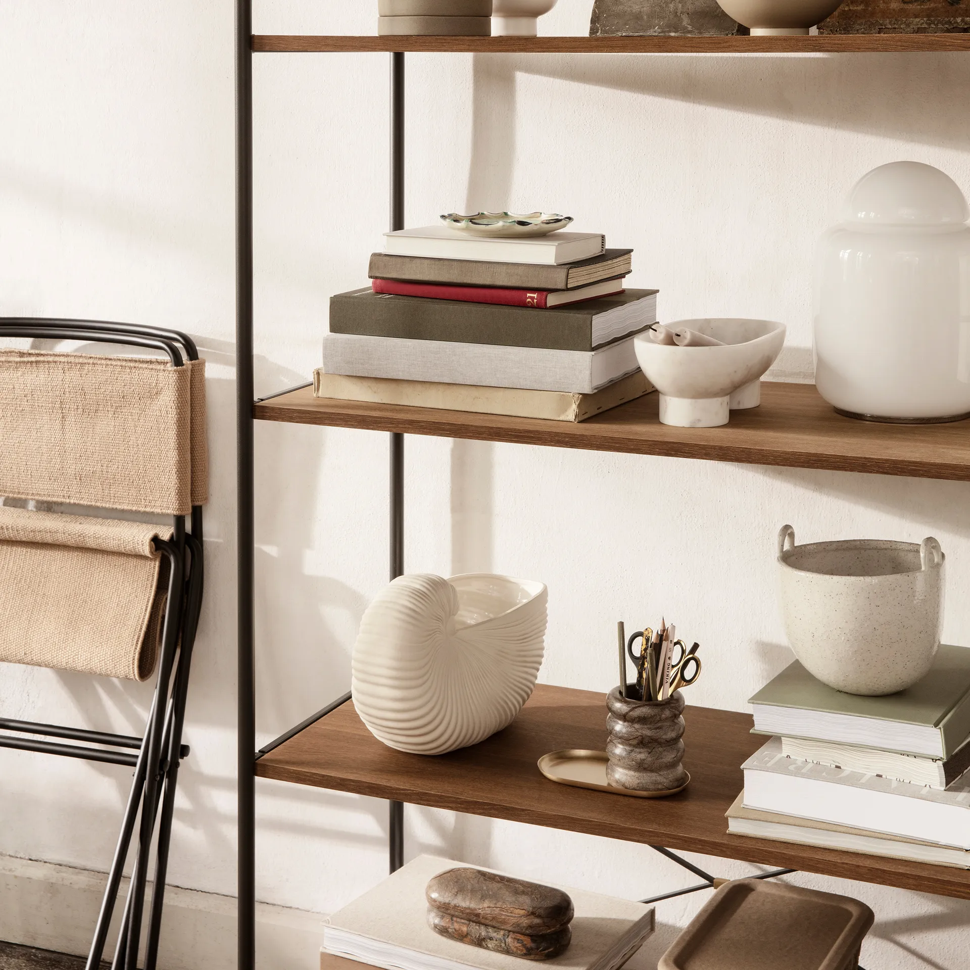 Plateau Basho 9x18 cm, Laiton Ferm Living