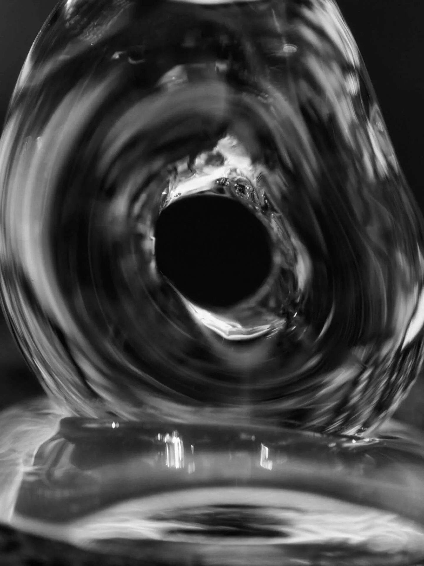 Plateau centre de table en verre Damo Ø21 cm, Clear Ferm Living