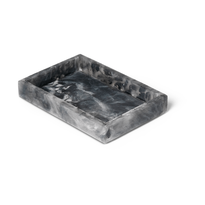 Plateau de décoration Mist 10x15 cm - Charcoal - Ferm Living