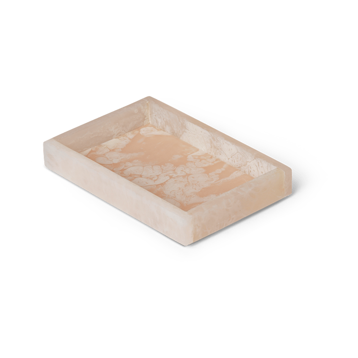 Plateau de décoration Mist 10x15 cm - Pearl - Ferm Living