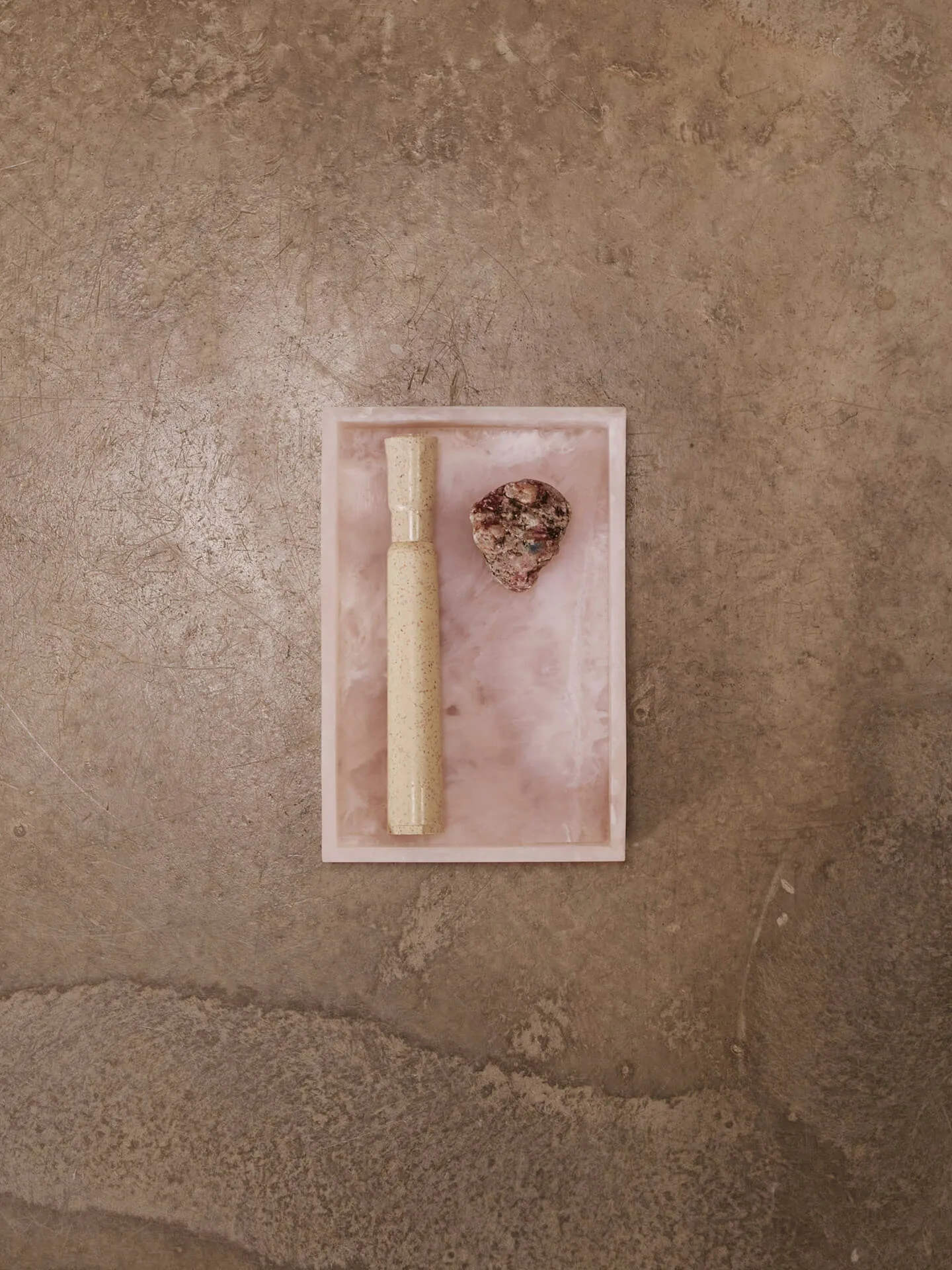 Plateau de décoration Mist 10x15 cm, Pearl Ferm Living