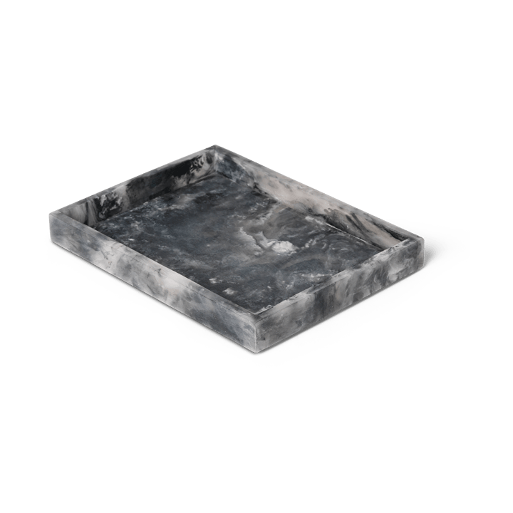 Plateau de décoration Mist 15x20 cm - Charcoal - Ferm Living