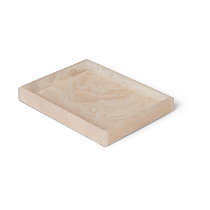 Plateau de décoration Mist 15x20 cm - Pearl - Ferm Living
