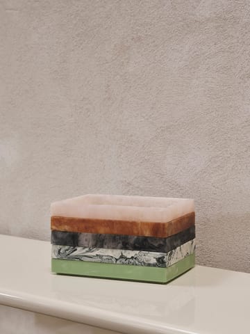 Plateau de décoration Mist 15x20 cm - Pearl - Ferm Living
