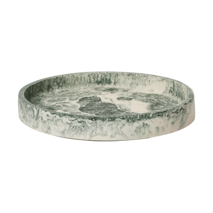 Plateau de décoration Mist Ø20 cm - Emerald-off-white - Ferm Living