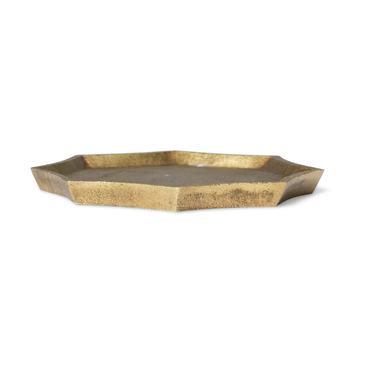 Plateau de décoration Otte 9,5x9,5 cm, Brass finish Ferm Living