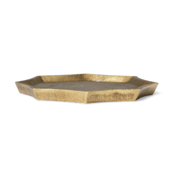 Plateau de décoration Otte 9,5x9,5 cm - Brass finish - Ferm Living