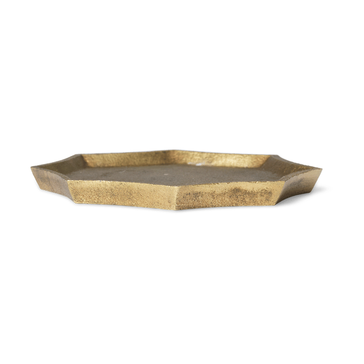 Plateau de décoration Otte 9,5x9,5 cm, Brass finish Ferm Living