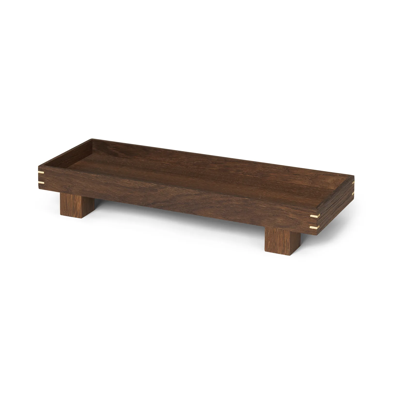 Plateau en bois Bon X small, Smoked oak Ferm Living