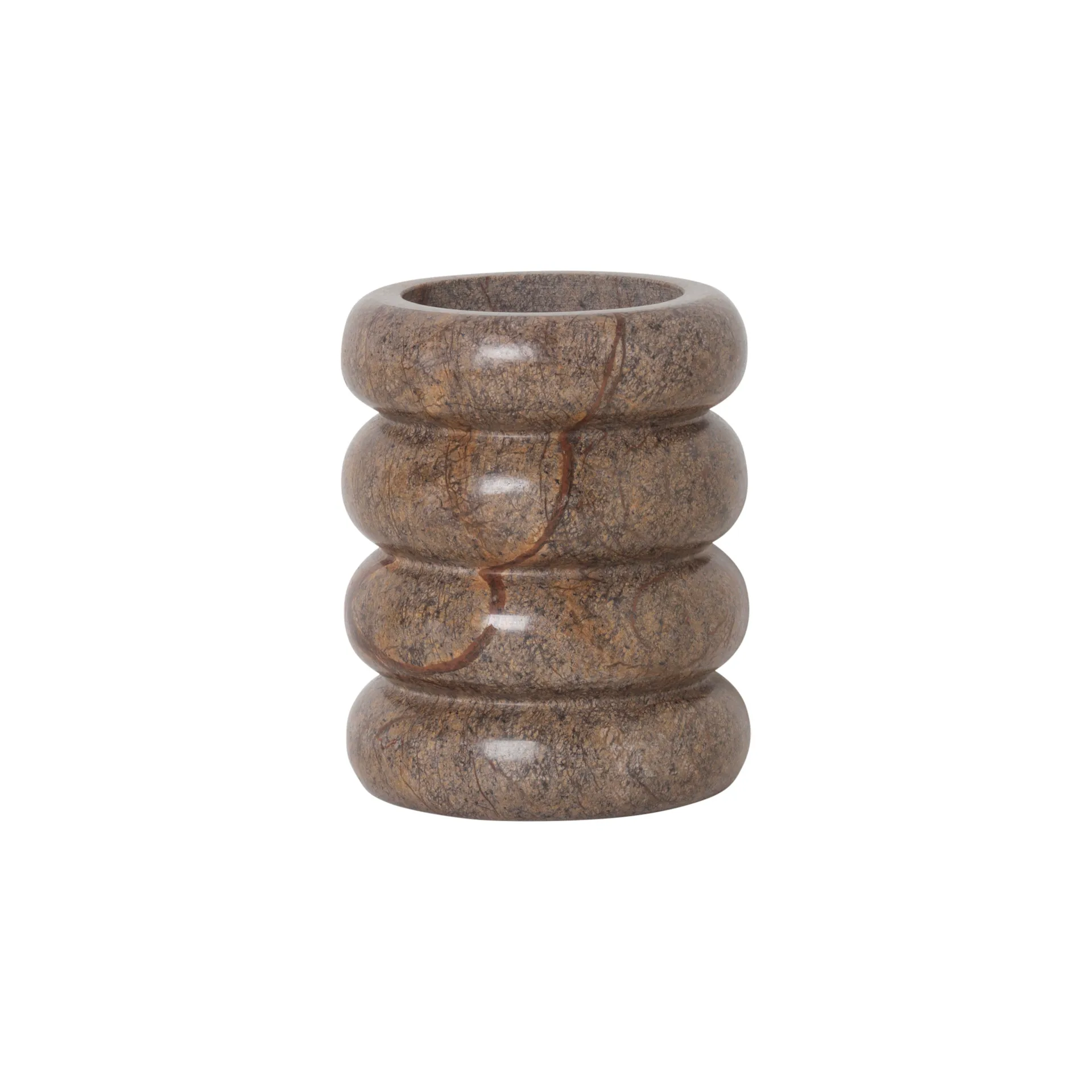 Porte-brosse à dents Bendum, Marron Marbre Ferm Living