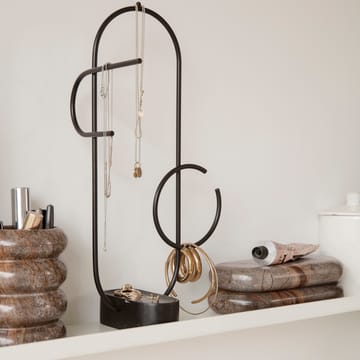 Porte-brosse à dents Bendum - Marron Marbre - Ferm Living